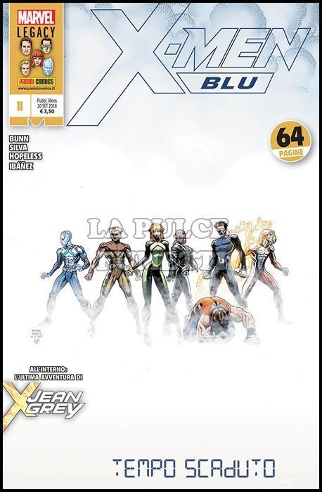 NUOVISSIMI X-MEN #    62 - X-MEN BLU 11 - MARVEL LEGACY